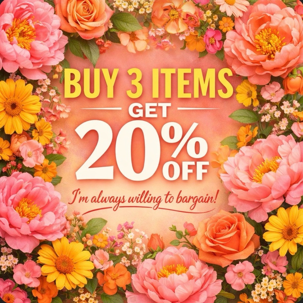 Floral Promotional Graphic - Pink & Orange Bouquet
